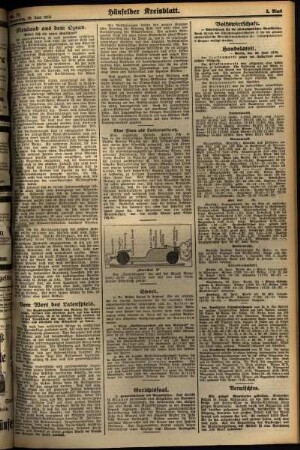 Zweite Ausgabe vom Donnerstag, den 28. Juni 1928.