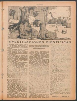 Investigaciones científicas