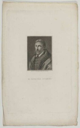 Bildnis des Cavalier Guarini