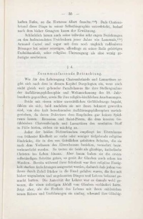 § 4. Zusammenfassende Betrachtung.