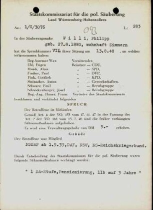 Willi, Philipp
