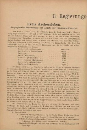 C. Regierungs-Bezirk Magdeburg