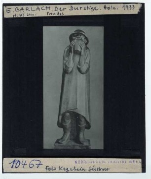 Barlach, Der Durstige (Holz, Laur II 0548) (Hamburg EBH P 1988/001)