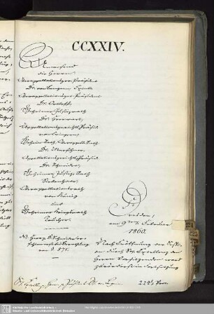 CCXXIV., 9. Februar 1860