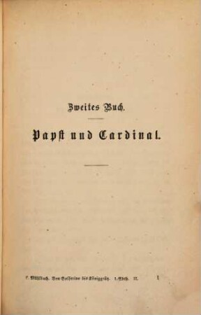 Von Solferino bis Königgrätz : historischer Roman, 1,2. Kirchenfürsten und Weltfürsten