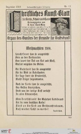 Nr. 12 (Dezember 1914)