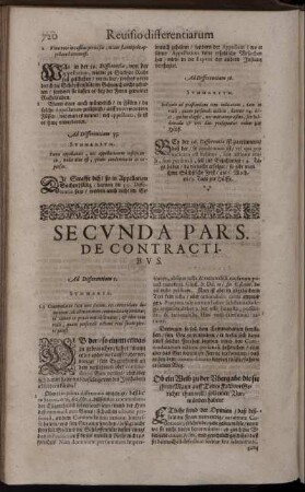 Secunda Pars. De Contractibus.