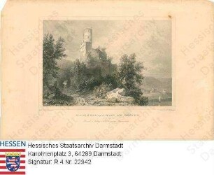 Runkel, Burg Schadeck, 'Schwalbennest am Neckar'