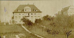 Fischer, Theodor; Tübingen; Haus Siebeck - Gartenansicht