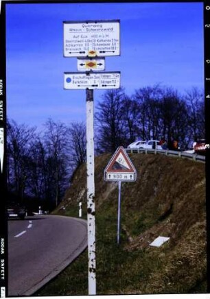 Eck [Texaspass], Wegweiser am Eck