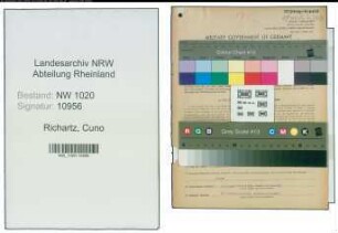 Entnazifizierung Cuno Richartz , geb. 10.03.1891 (Schlosser)