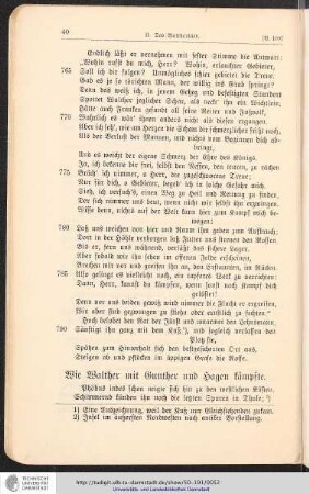 Wie Walther mit Gunther und Hagen kämpfte