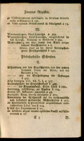 Philosophische Schriften