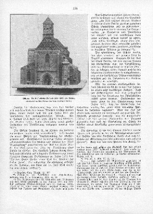 Abb. 43. Die Klosterkirche (Zustand 1826-1842) von Westen