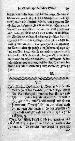 VIII. Teutsche Rechtspraxis. T.1-3.