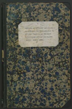 1915/16: Sammlung maurerischer und nichtmaurerischer Vorträge