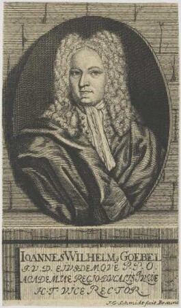 Bildnis des Ioannes Wilhelm Goebel