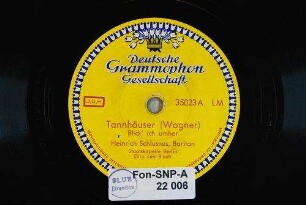 Tannhäuser : Blick' ich umher / (Wagner)
