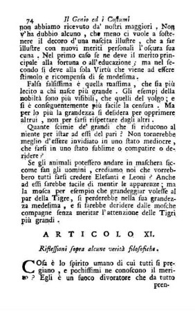 Articolo XI. - Articolo Ultimo