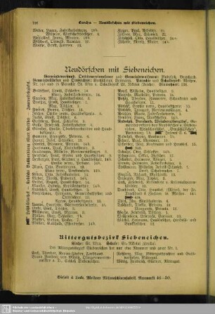 Neudörfchen mit Siebeneichen