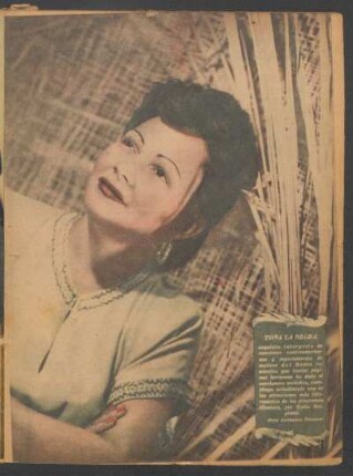 [Fotografía de] Toña La Negra