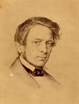Bildnis von Johann Gustav Droysen (1808-1884)