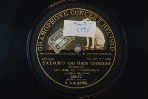 Salomo / von Hans Hermann