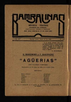 Aguérias : dos cuadros camperos