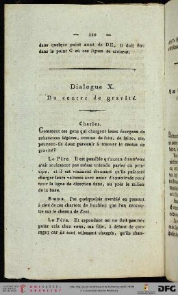 Dialogue X / Zehntes Gespräch