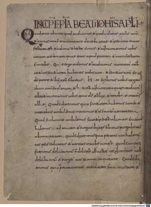 Augustini in epistolam S. Johannis tractatus decem - BSB Clm 14437