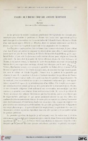24: Calcul de l'heure chez les anciens Égyptiens