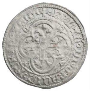 Fundmünze, Fürstengroschen (12 meißnische Pfennige), 1393 - 1395