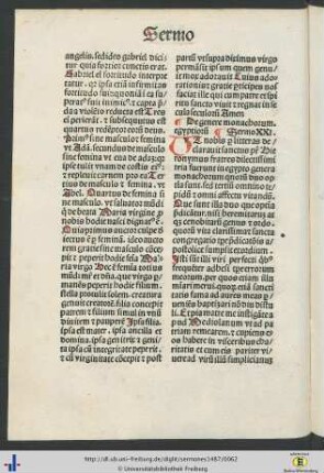 Sermones XXI-XXX.