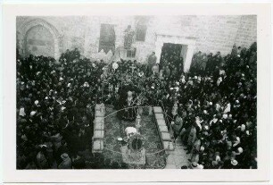 [Grabeskirche, Jerusalem, Fußwaschung]