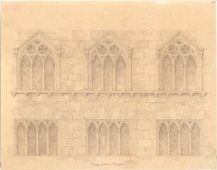 Bürklein, Eduard; Perugia (Italien); Palazzo Publico - Teilansicht
