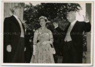 Besuch von Prinzessin Margaret von England in der Bundesrepublik