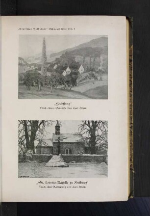 "Deutsches Volkstum" (Bühne und Welt) XIX, 4 "Herbsttag" Nach einem Gemälde von Carl Blum