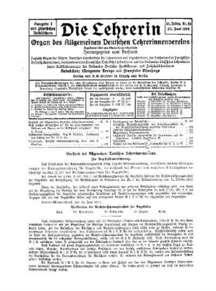 Vorstand des Allgemeinen Deutschen Lehrerinnenvereins