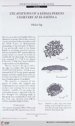 19: Excavations of a Kerma-period cemetery at el-Sadda 4