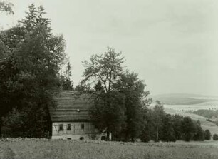Frohnau, Grube König David am Hinteren Schreckenberg, Huthaus