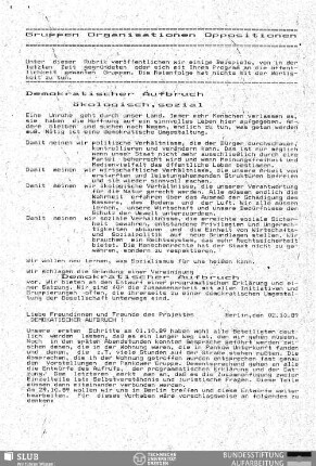 Gruppen Organisationen Oppositionen