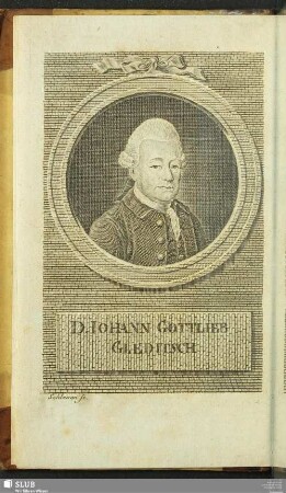 D. Iohann Gottlieb Gleditsch