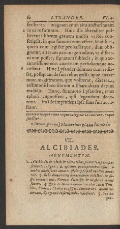 VII. Alcibiades.