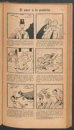El amor á lo pretérito - [Cómic]