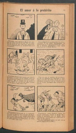 El amor á lo pretérito - [Cómic]