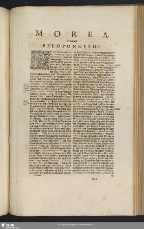 Morea, Sonsten Peloponnesus