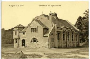 Torgau. Turnhalle Gymnasium