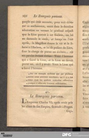 41. Le Bourgeois parvenu