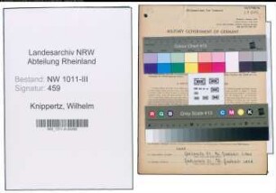 Entnazifizierung Wilhelm Knippertz , geb. 08.05.1886 (Bauer)