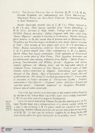 The Latest Palatial Age of Knossos (L.M. Ib-L.M. II)